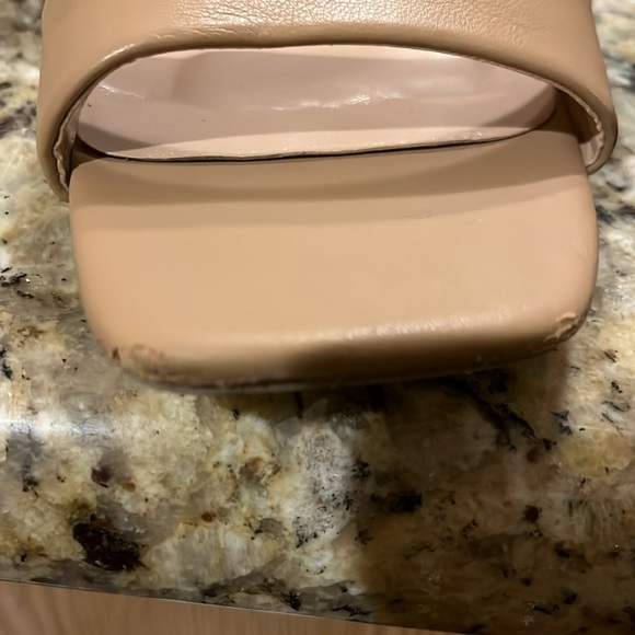 Women’s A New Day Shannon Heels, Size 7, Tan with Memory Foam Insole - Picture 5 of 7